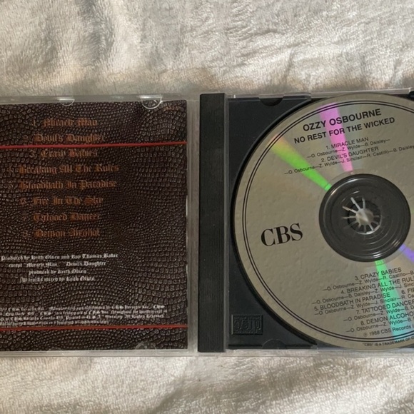 Sony CD - Ozzy Osbourne - Picture 3 of 3